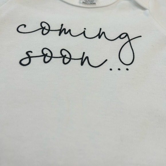 Bump and Beyond Designs Surprise Pregnancy Announcement | Baby Onesies 0-3 Month - Picture 5 of 7